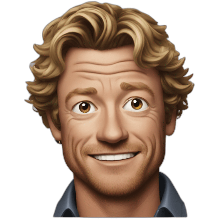 simon baker emoji