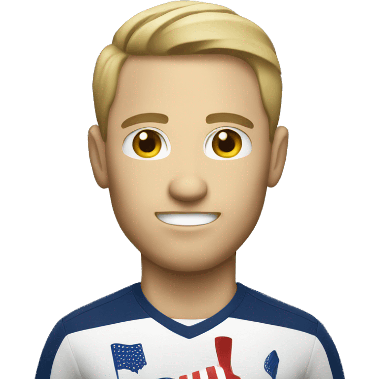 USA white man soccer emoji