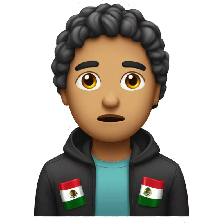 person from mexico sad emoji