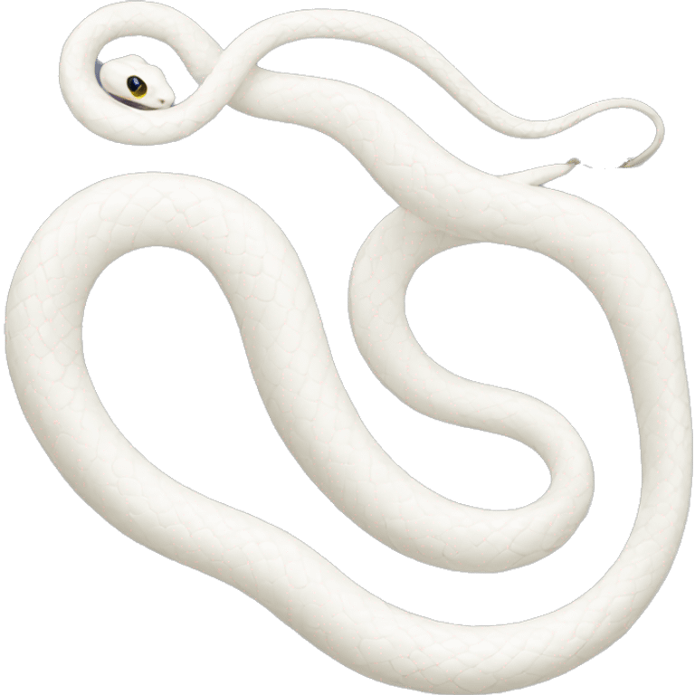 white snake emoji