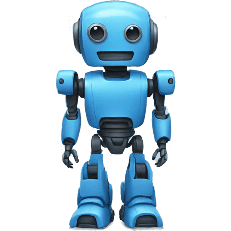 blue robot emoji