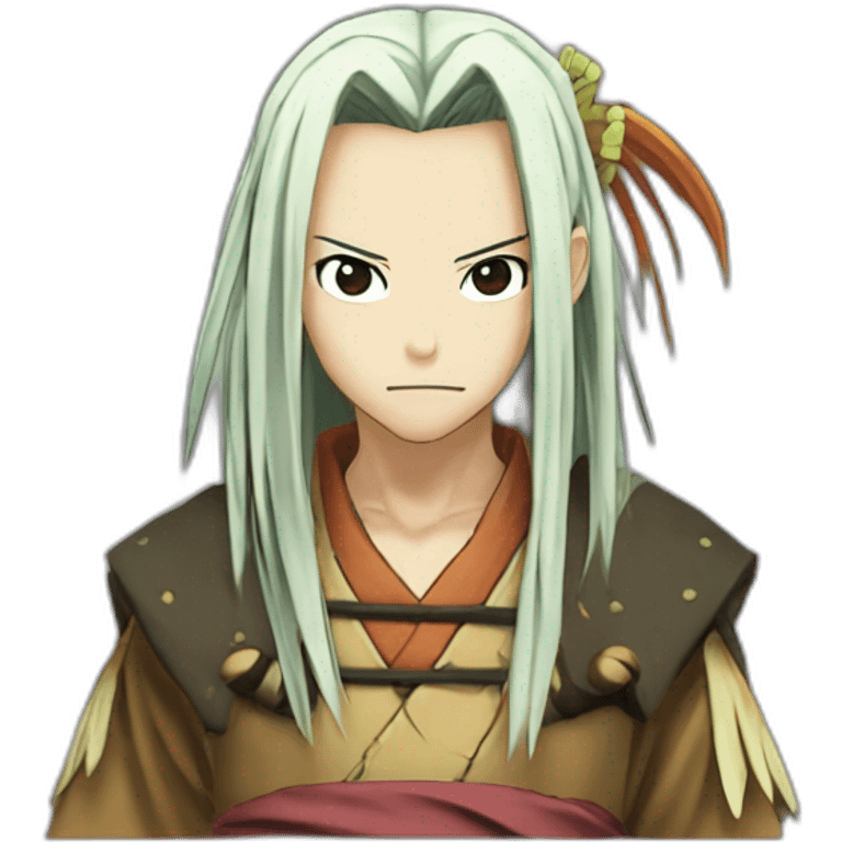 Asakura Hao Shaman King 2001 emoji