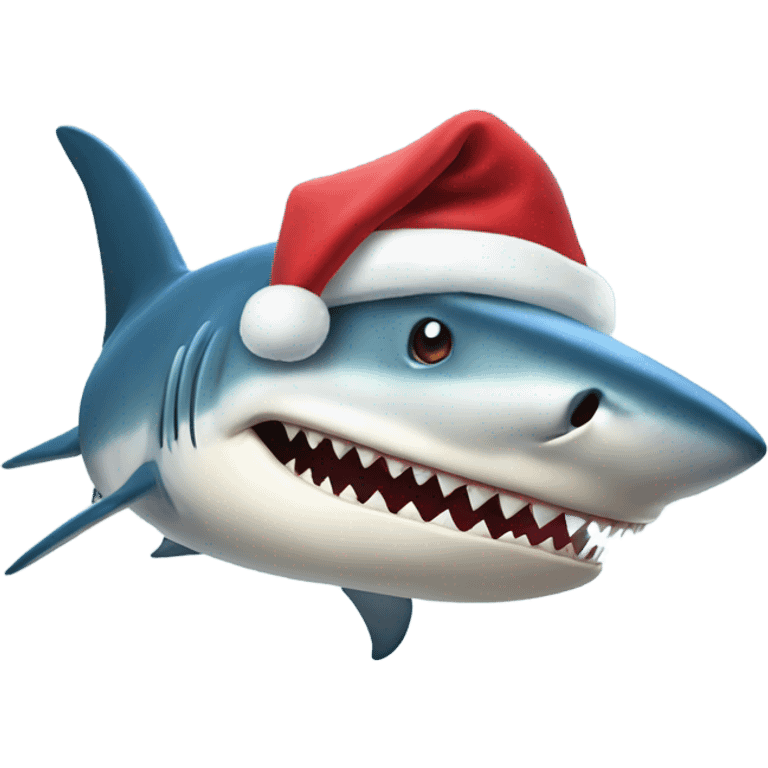 Requin de Noël  emoji