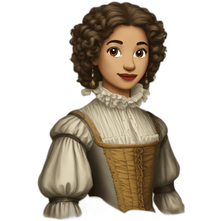 Zendaya in 17th century, germany emoji