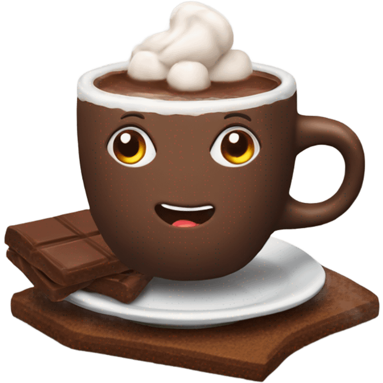 Hot chocolate  emoji