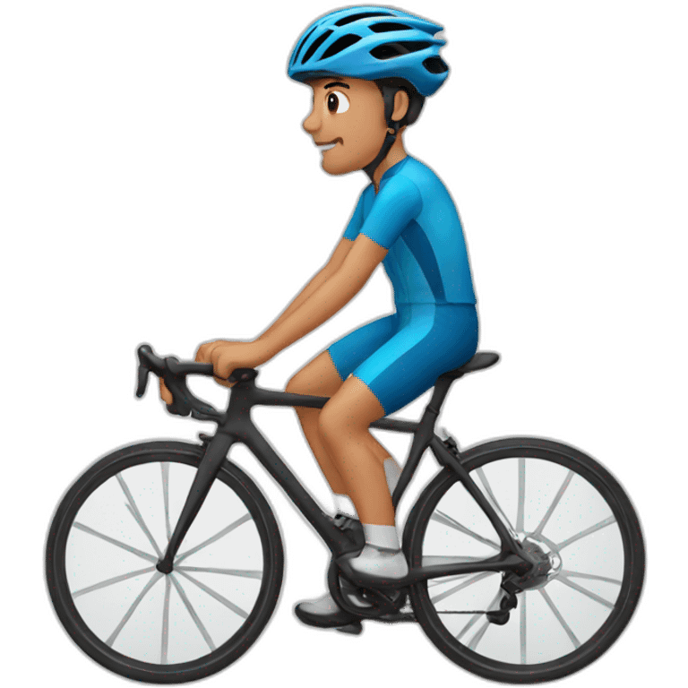 male cyclist emoji