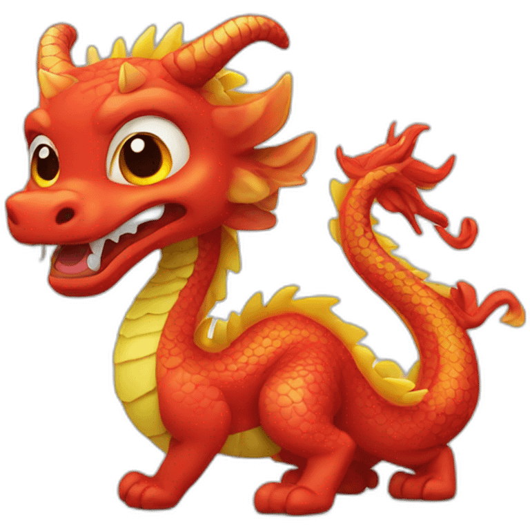 Cute Chinese dragon  emoji