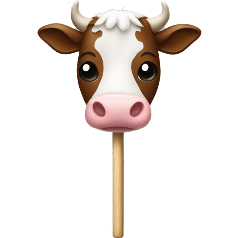 Cow on stick  emoji