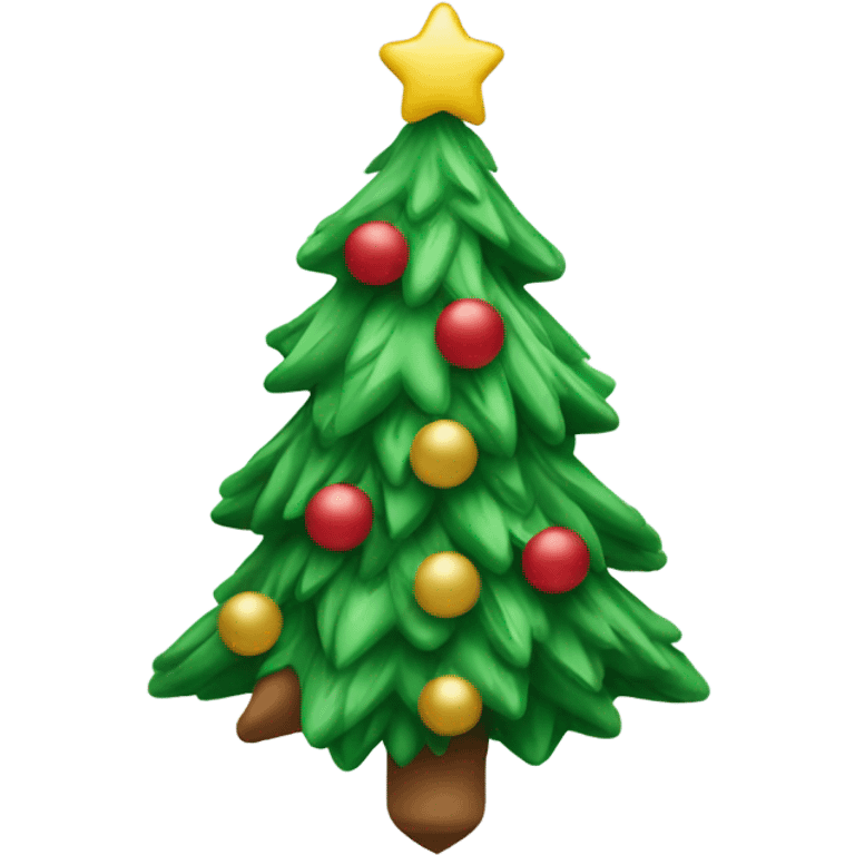 Christmas tree toy emoji