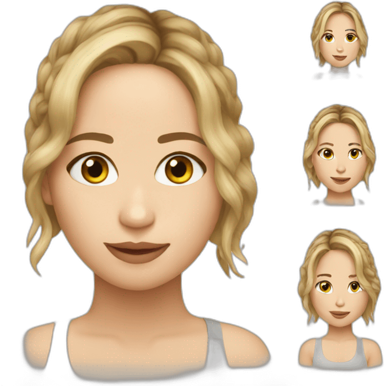 jennifer lawrence emoji