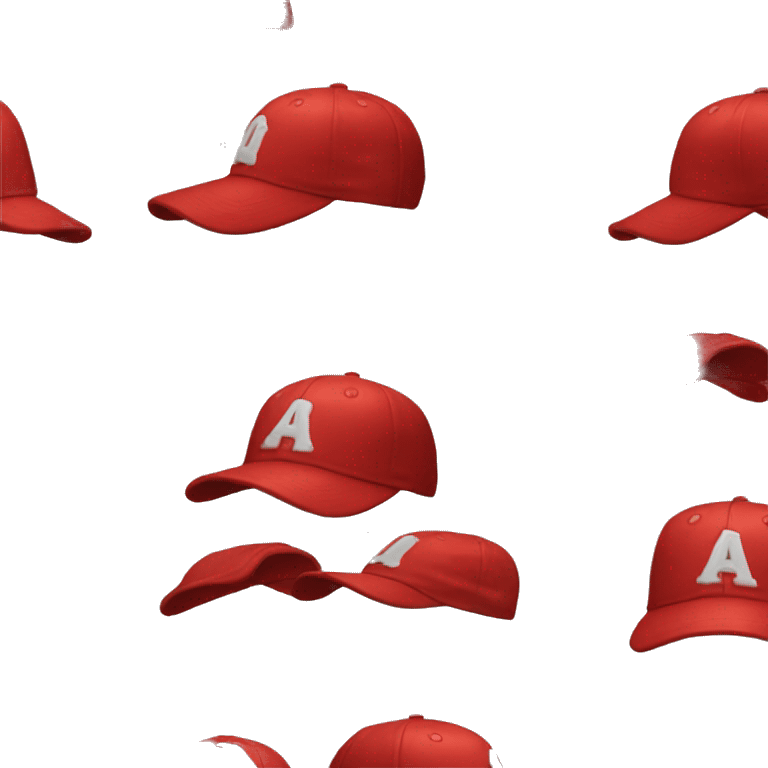 red baseball cap emoji