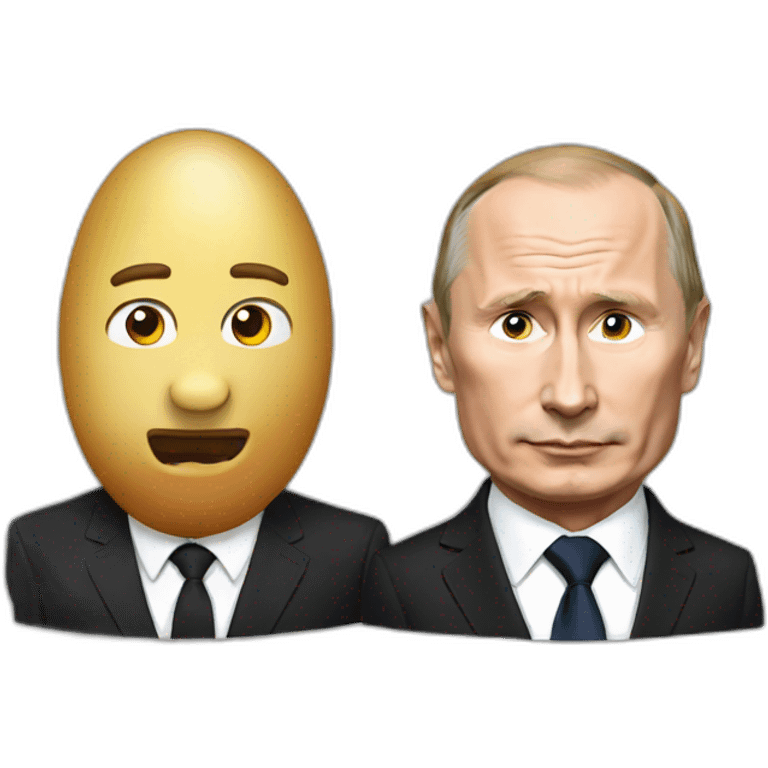 putin and potato emoji