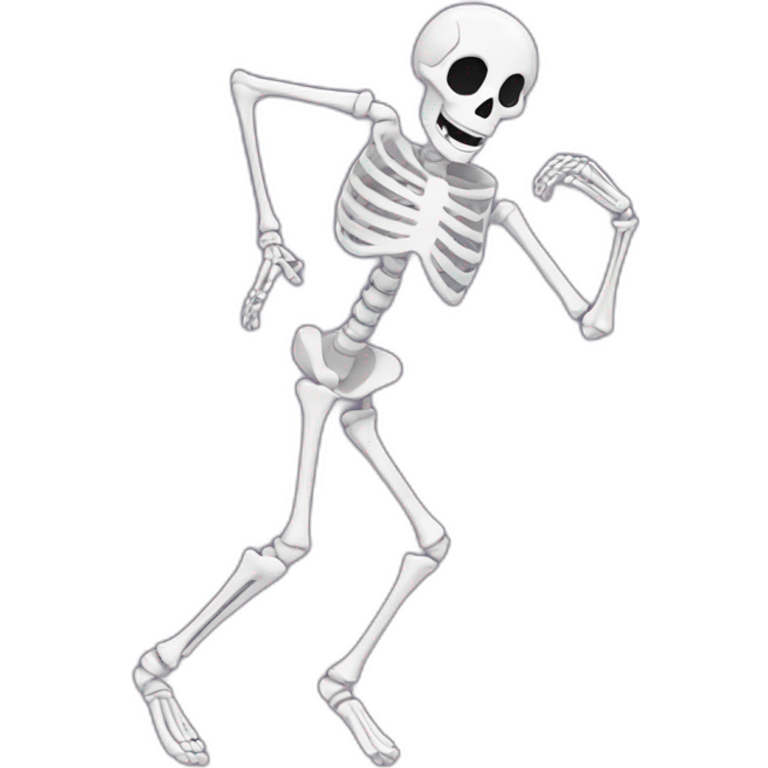 dancing skeleton emoji