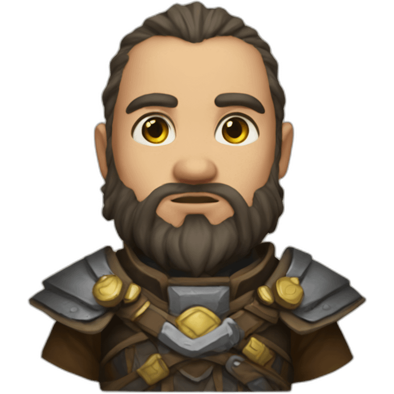 Young Hill dwarf cleric faction agent emoji