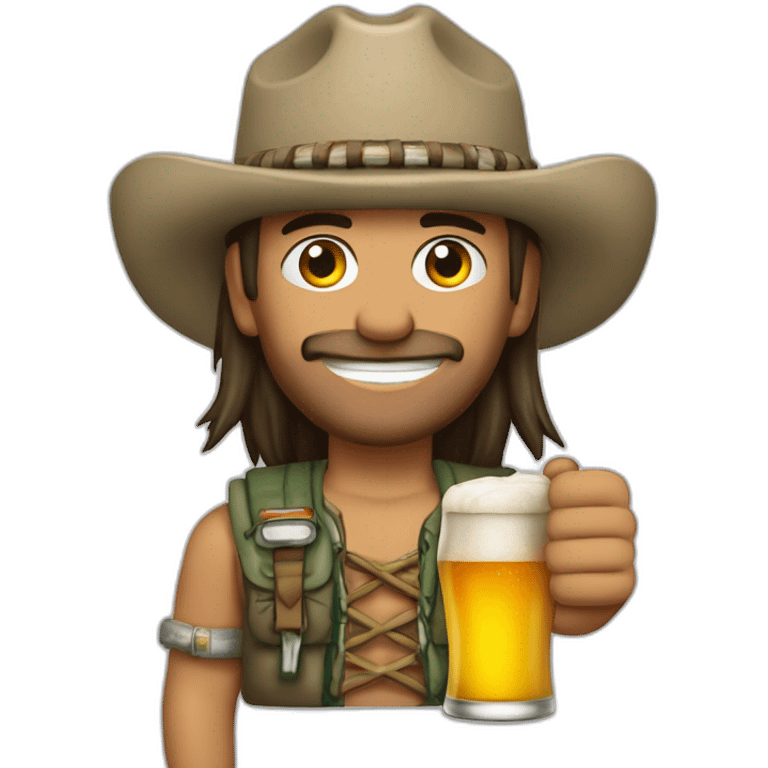 apache 207 mit einem Bier in der hand emoji