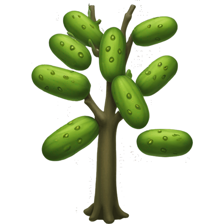 Pickle tree emoji