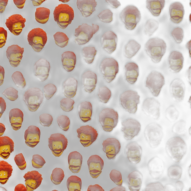 Ronald Mcdonald emoji