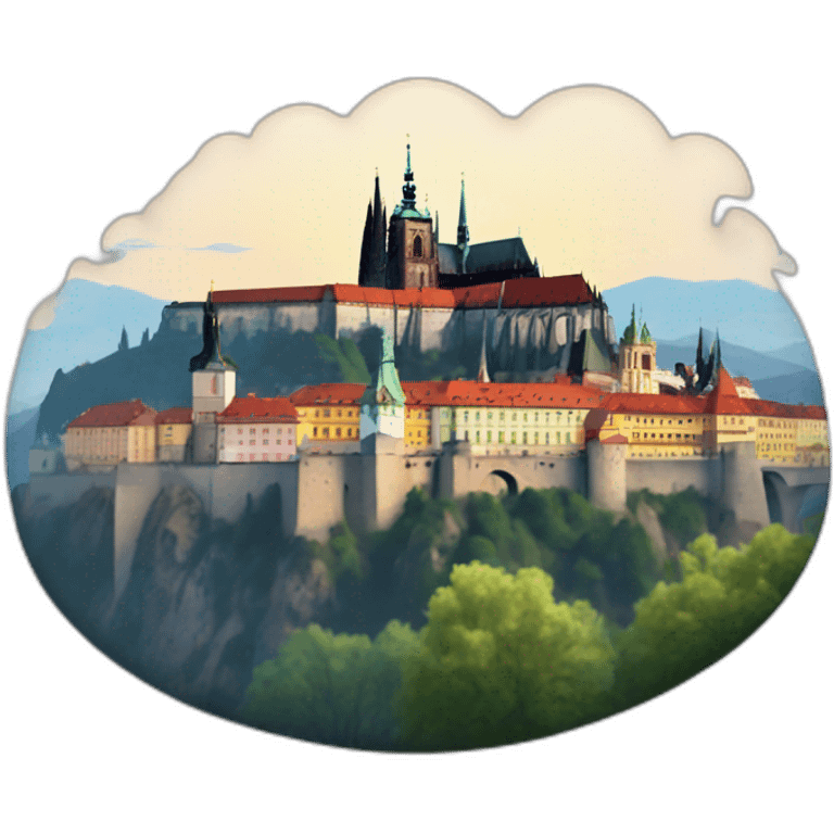 prague castle emoji