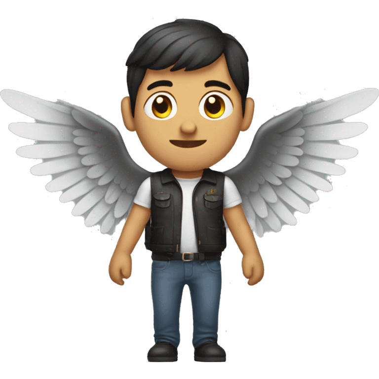 Man with wings emoji