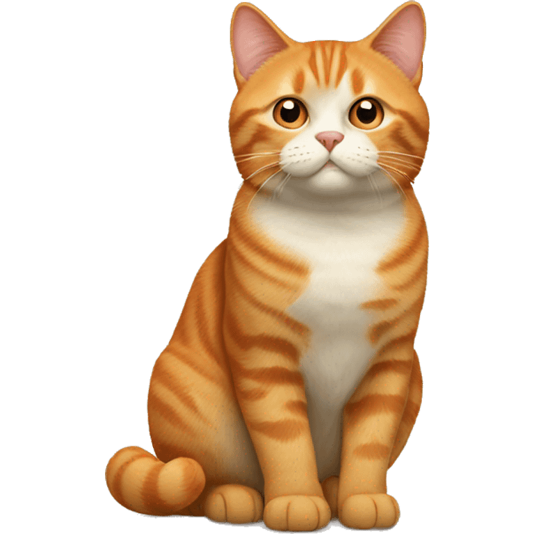 British orange cat  emoji