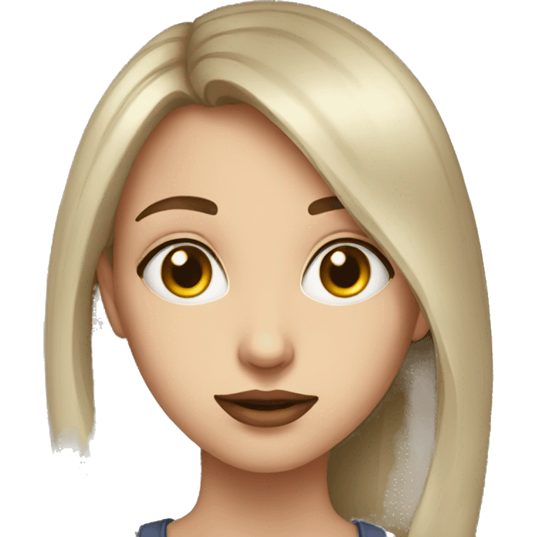 mysterious girl portrait portrait emoji