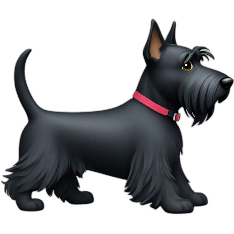 scottish-terrier-dog-walking emoji