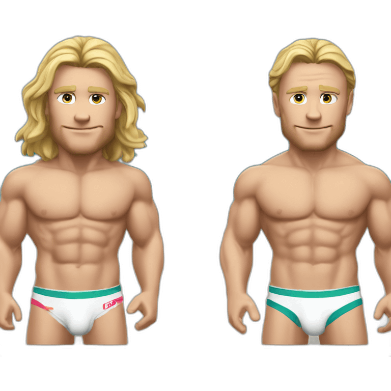 Faf de klerk in speedo emoji