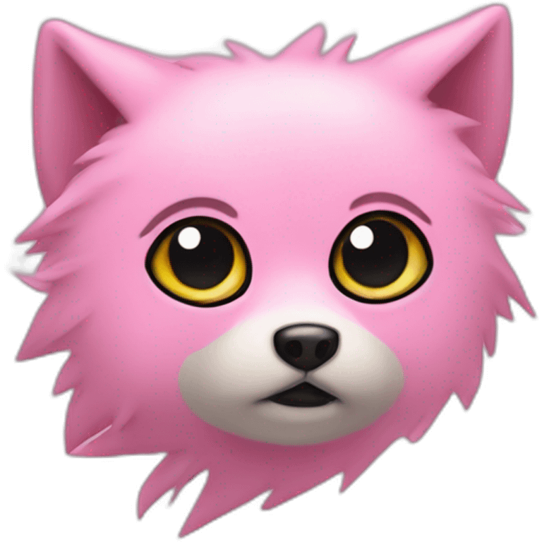 pink piga thunder emoji