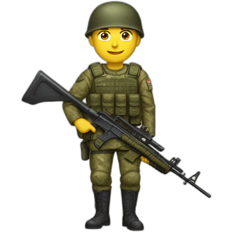 Soldier of Ukraine  emoji