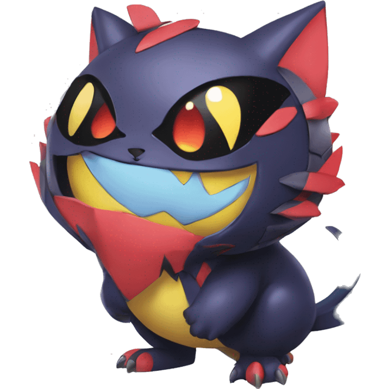 Cool Cute Edgy Chibi Noibat-Litten-Pokémon-Fakémon-hybrid emoji