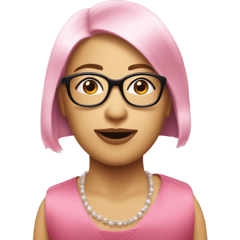 Pink martini emoji