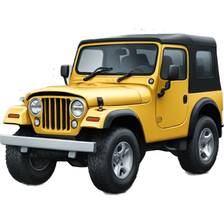 Mahindra Thar emoji