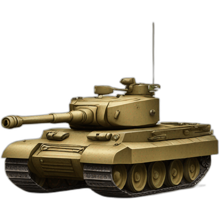 Tiger tank emoji