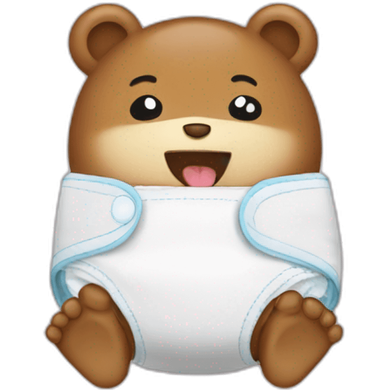 Diaper change emoji