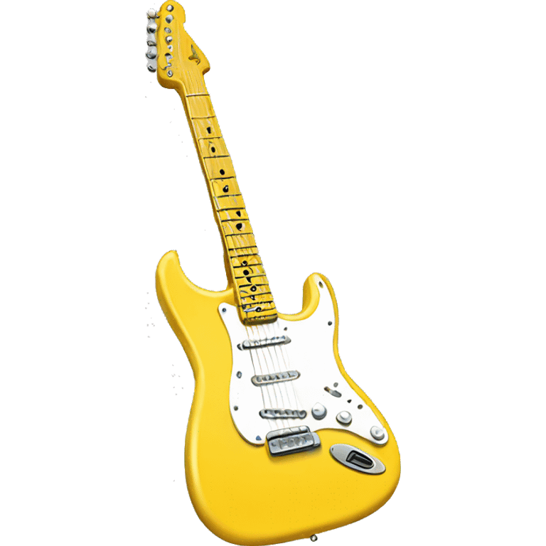 Yellow Stratocaster  emoji