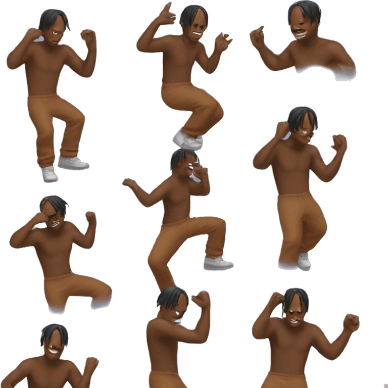 travis scott dancing emoji