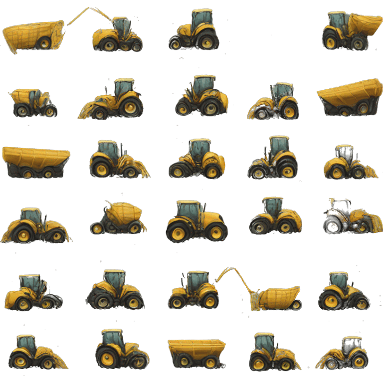 Farm equipment  emoji