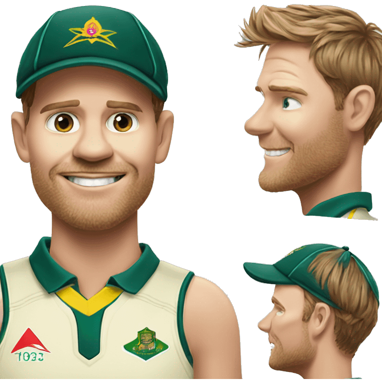 australian cricket captain steve smith emoji