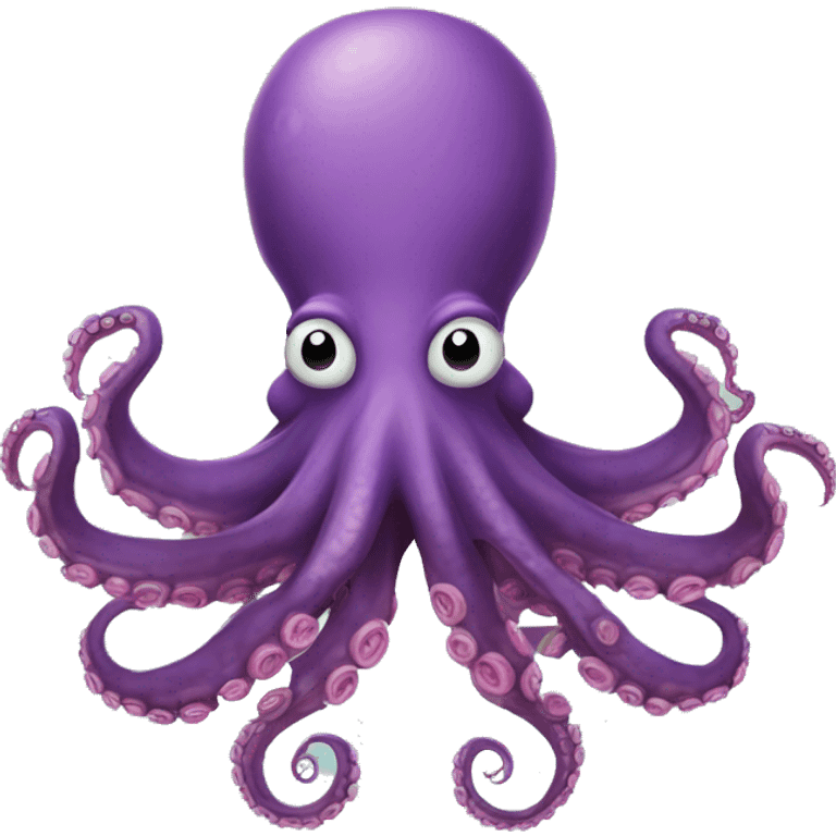 kraken octopus with a shirt for 1st grader cute emoji