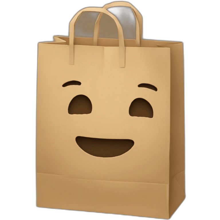 paper bag emoji