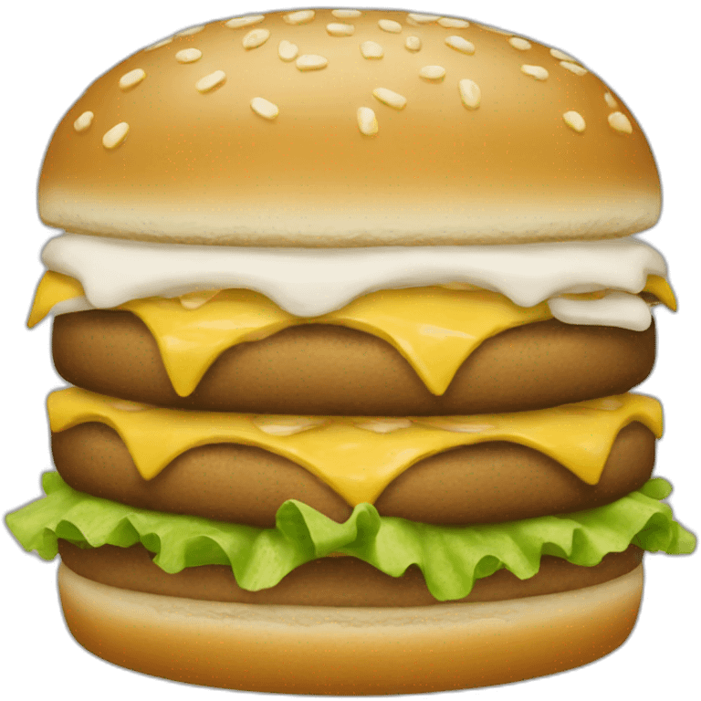 Big mac emoji