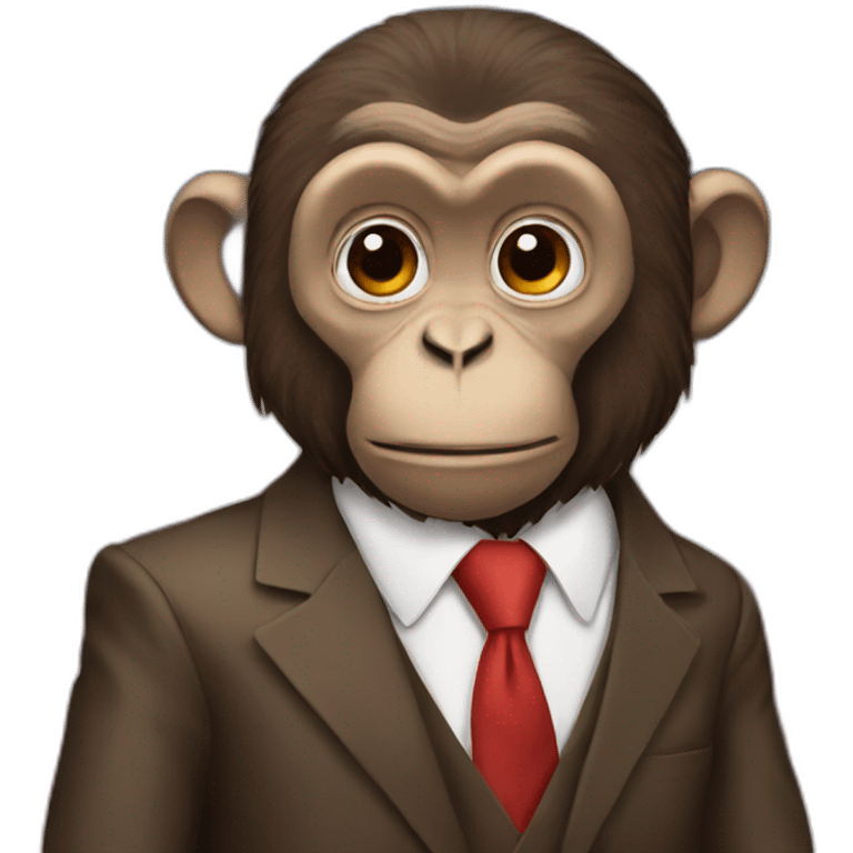 monkey president of America  emoji