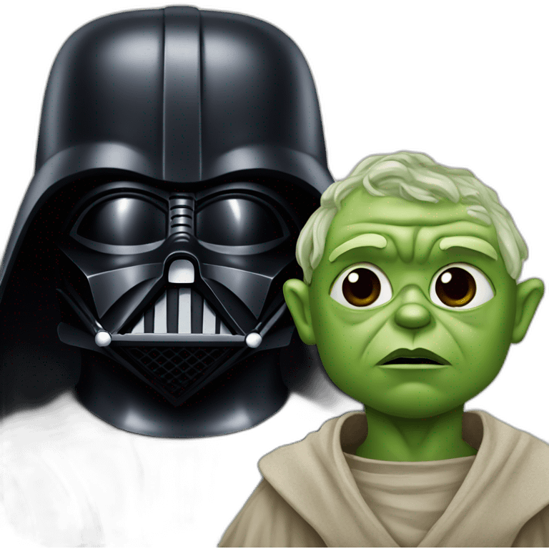 darth vader with yoda emoji