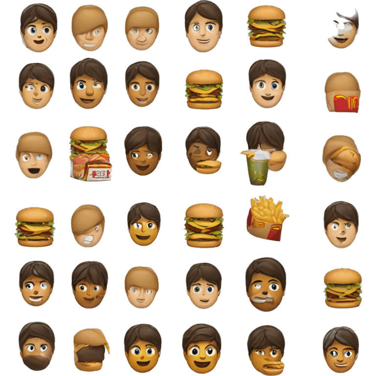 McDonald's employee emoji