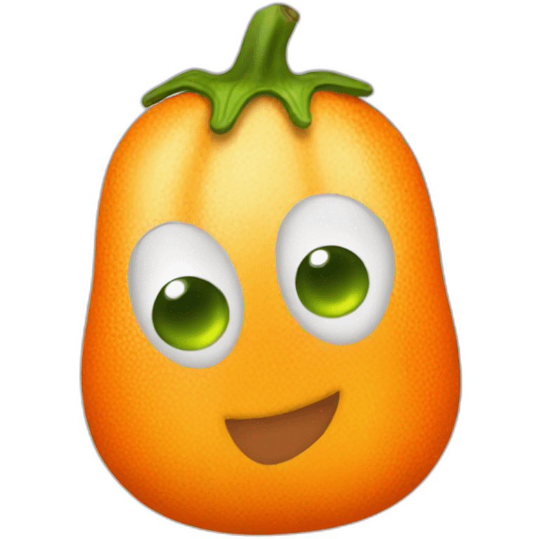 orange-pickle emoji