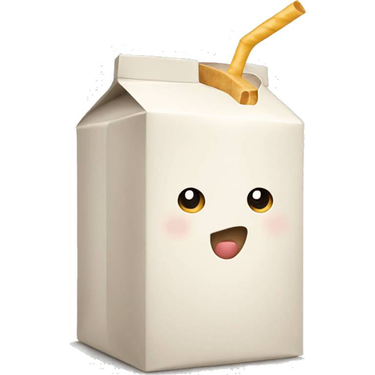 milk carton with straw emoji