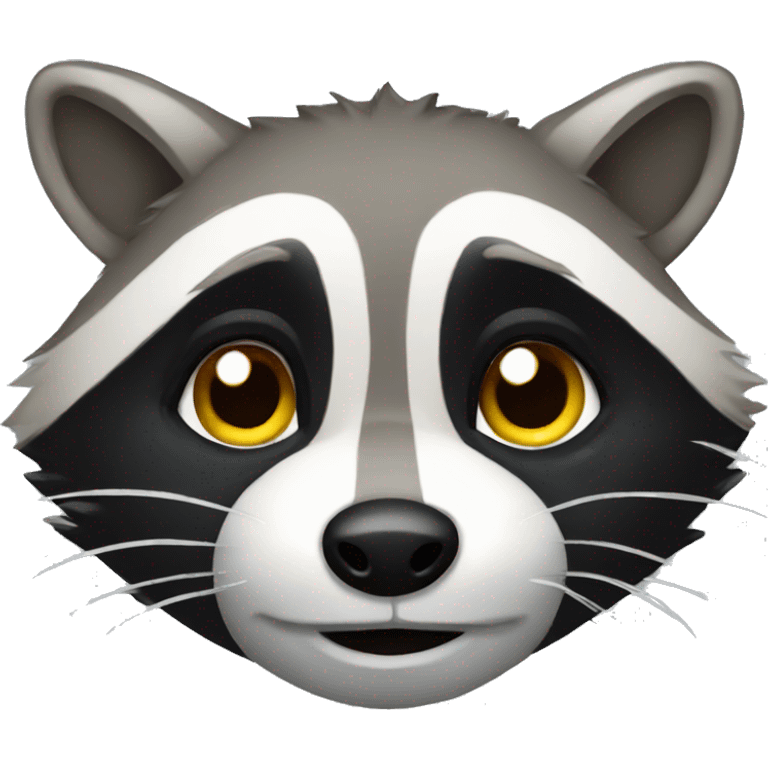 Raccoon emoji