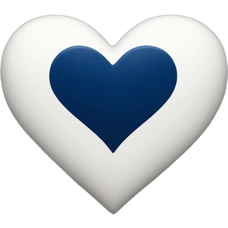 navy blue heart emoji