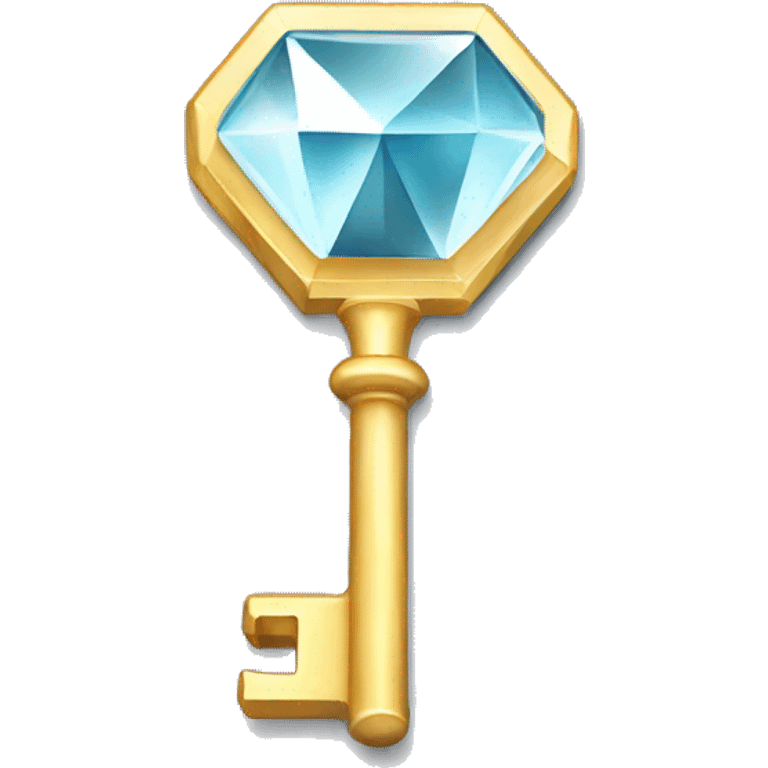 diamond key emoji