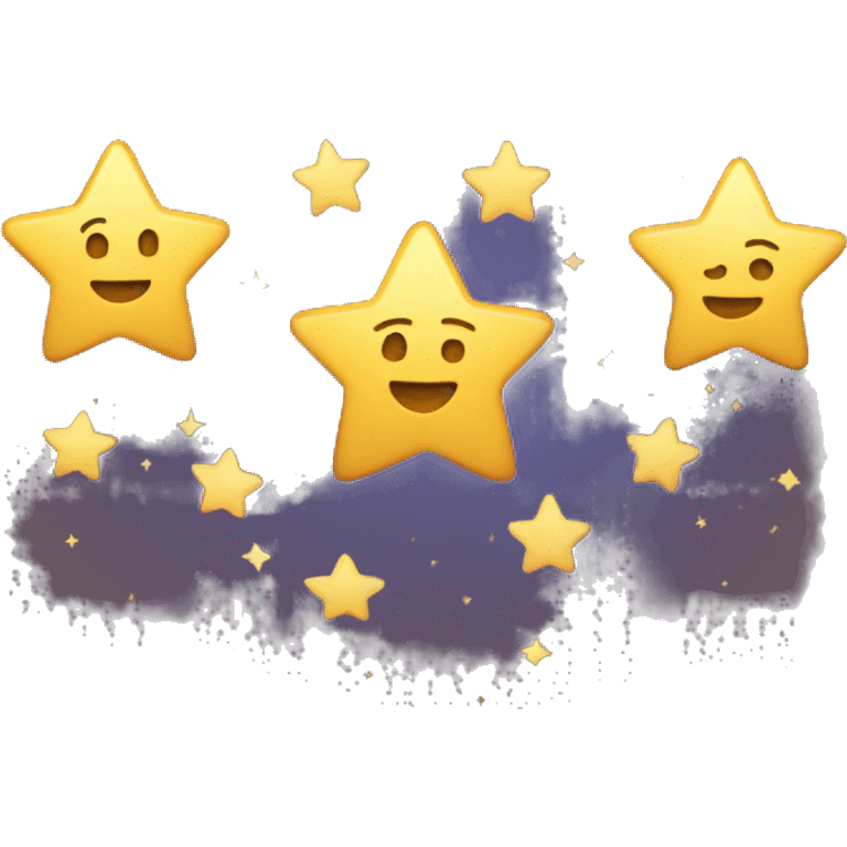 Multiple stars emoji